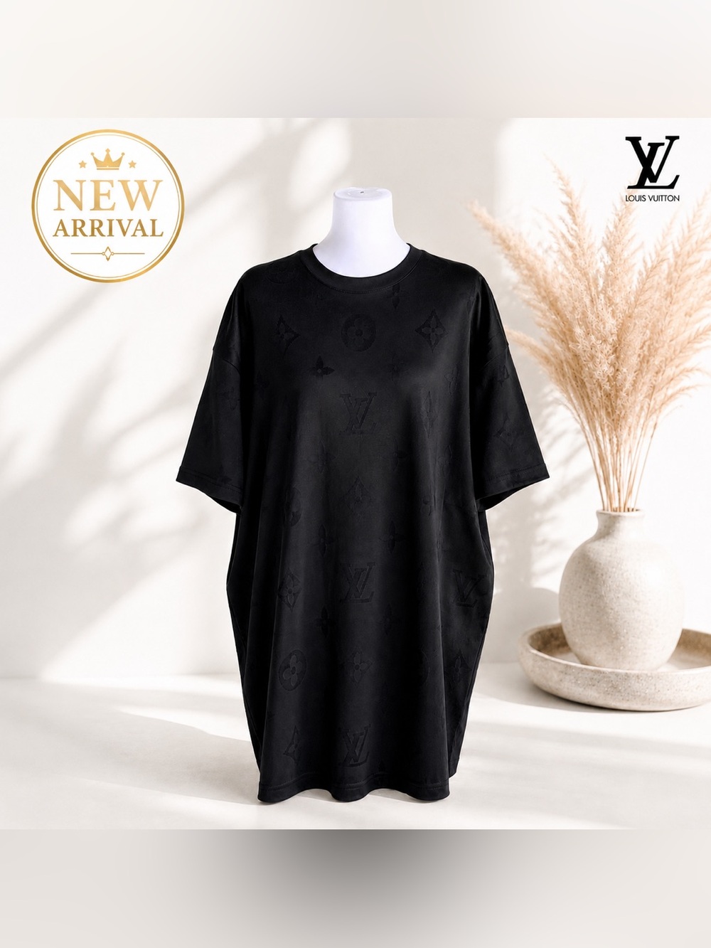🖤 Men’s Black Oversized T-Shirt 🖤